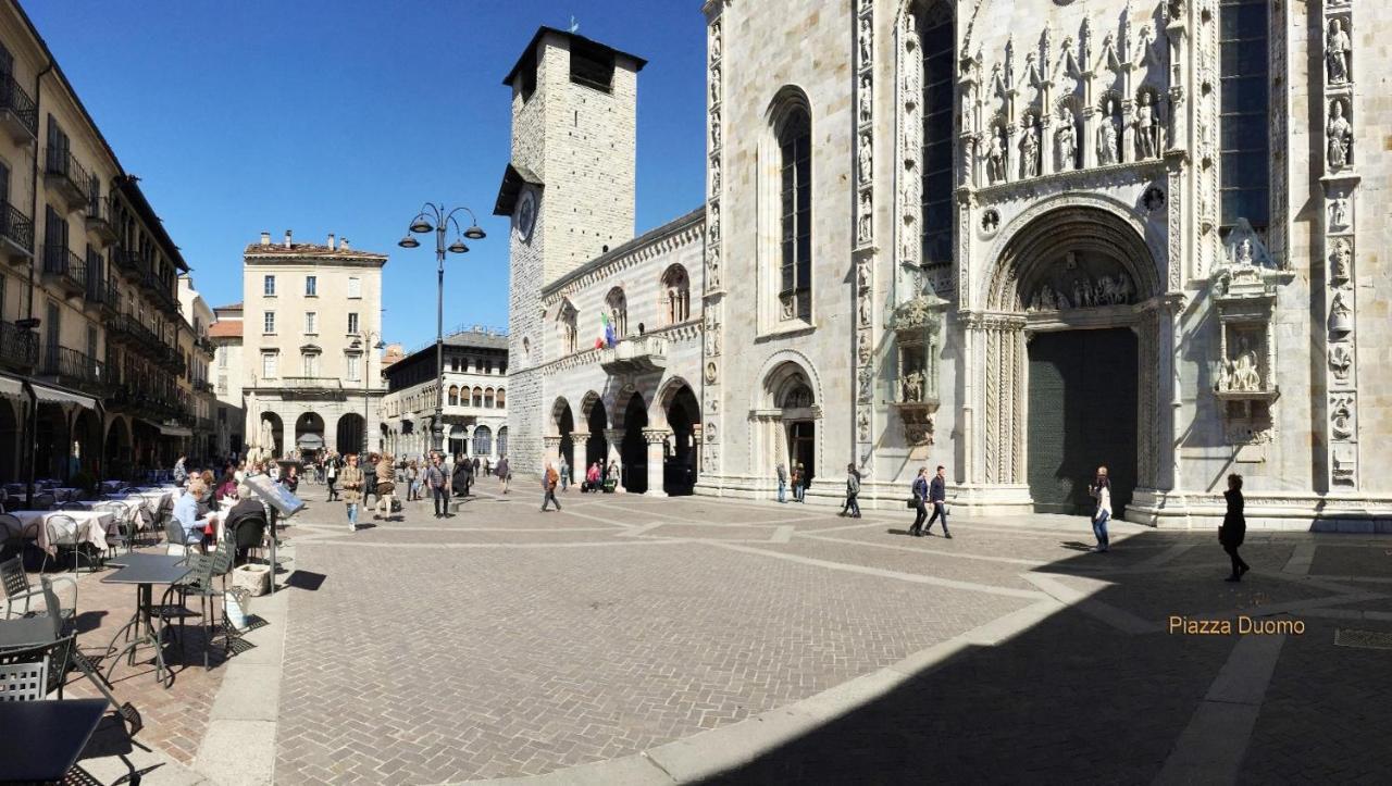 Ancient Courtyard Bonanomi In Como Historic Centre Luaran gambar